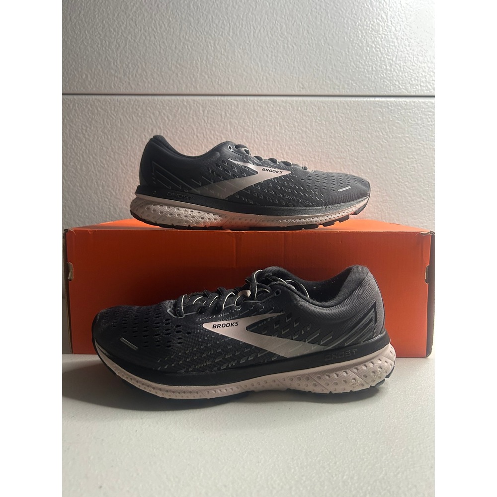 Brooks Ghost 13 Running Shoes Black Women Size 8.5 #3012